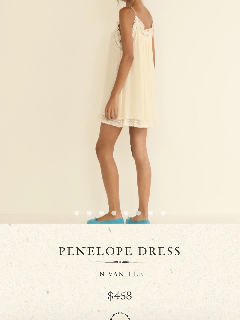 Doen Penelope Dress in Vanille